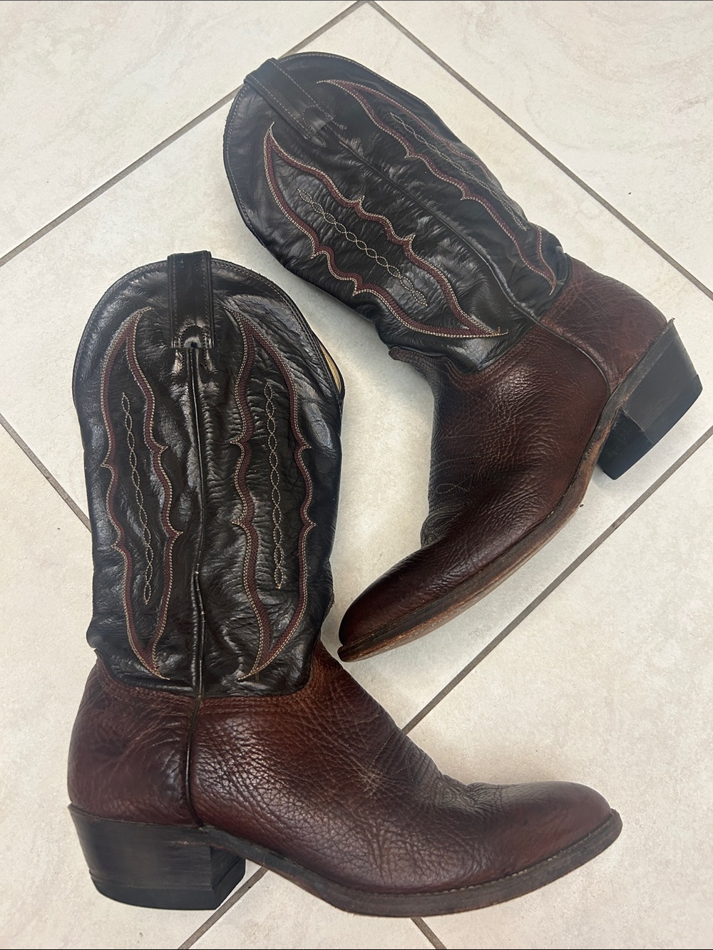 Abilene Vintage Cowboy Boots